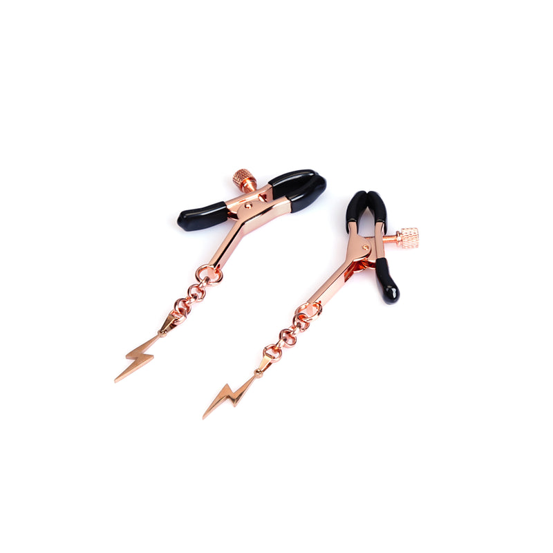 Lightning Nipple Clamps (Two Pieces A Set)