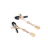 Gilded Vintage Geometric Nipple Clamps (Two Pieces A Set)