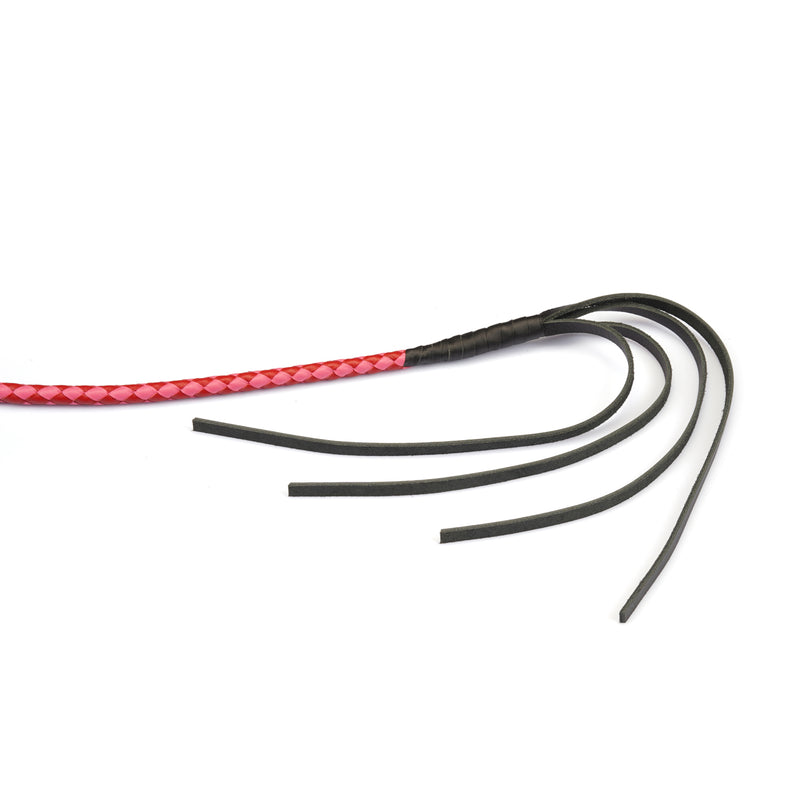 Japanese Professional Dominatrix Customized Whip-Red/Pink