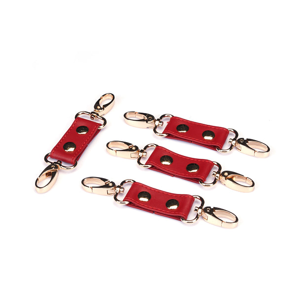 Red Faux Leather Hogie - Upgraded Version