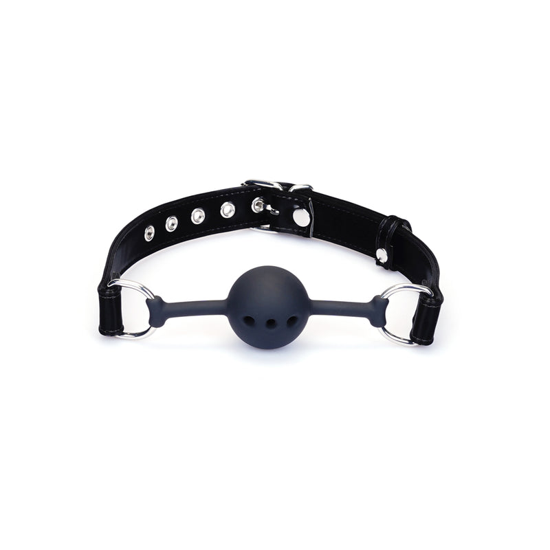 Metallic Shade:  Vegan Ball Gag