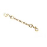Gold-tone metal spreader bar with chain and clasps for bondage play, Kinbaku Ukiyo-e accessory