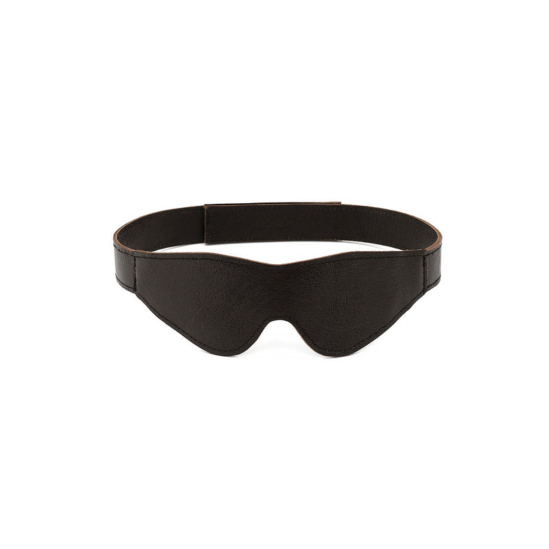 Wild Gent: Brown Leather Blindfold