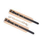 FLASH RETAIL Collection: Adjustable Multi-Leather Cuffs | Dual-Tone Luxury