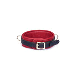 FLASH RETAIL: Adjustable Multi-Leather Collar with Leash | Dual-Tone Luxury