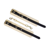 FLASH RETAIL Collection: Adjustable Multi-Leather Cuffs | Dual-Tone Luxury