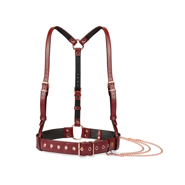 Wine Red: Body Harness