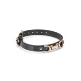 Luxury rhinestone double C collar