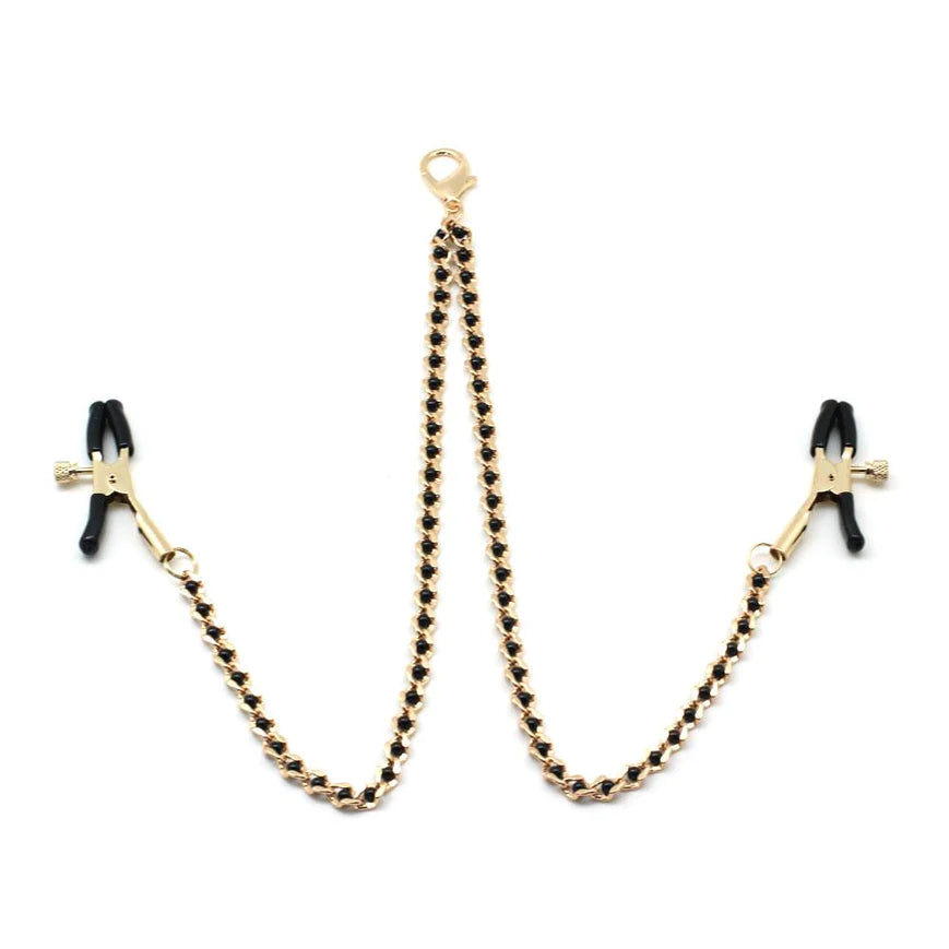 Beads Chains Nipple Clamps