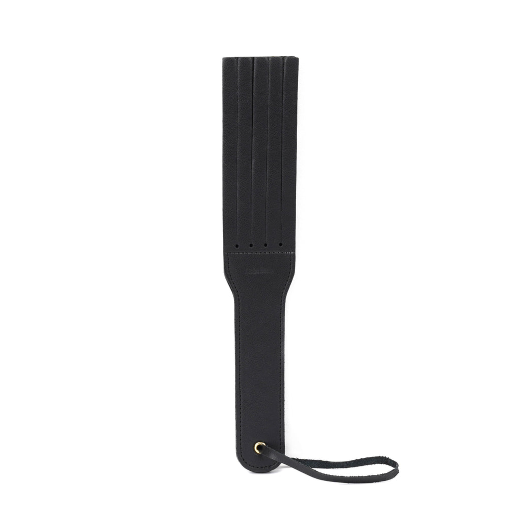 Dark Secret Dual Sensation Leather Spanking Paddle