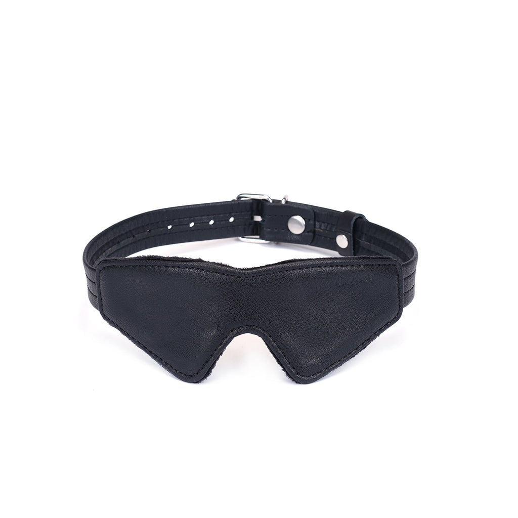 Bond Leather Blindfold Soft Lining